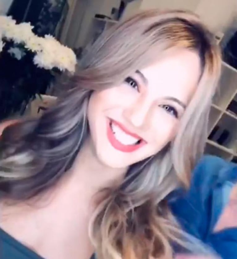 Ya no es rubia: Flor Vigna cambió su look por completo