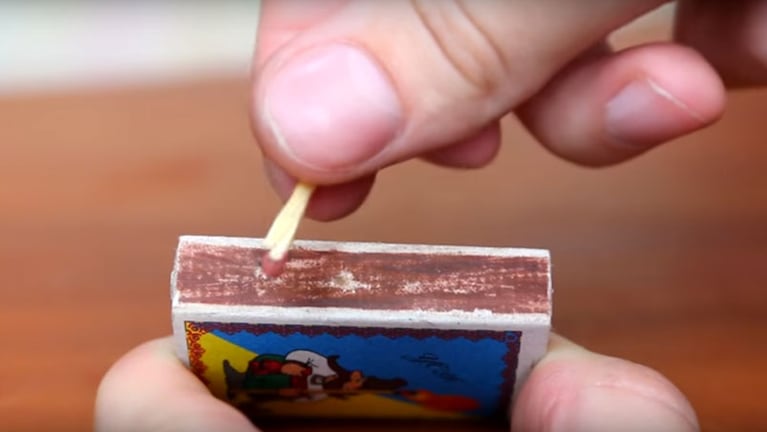 Ya no necesitás la caja para prender un fósforo. 