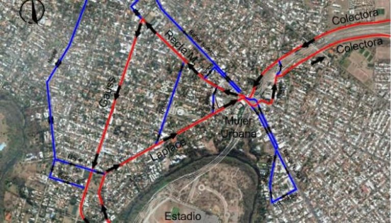 Ya rigen los cambios en Recta Martinoli, Gauss y Laplace