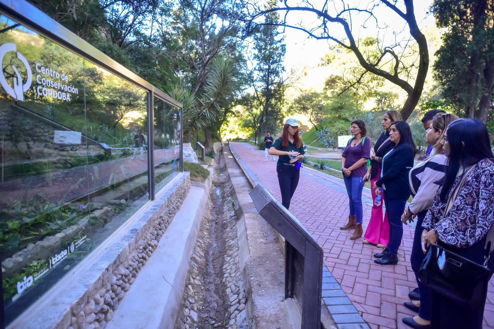 Ya se puede recorrer el nuevo espacio natural y urbano. Fotos: Municipalidad de Córdoba. 