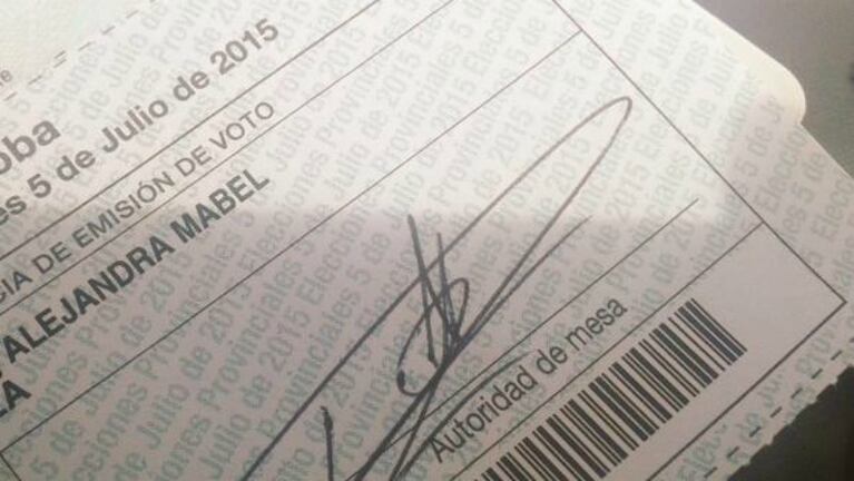 Ya voté: contános tu experiencia, enviá tu foto