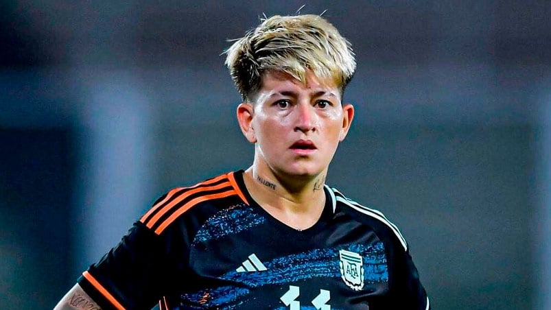 Yamila Rodríguez es delantera de la Selección Argentina. 