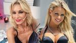 Yanina Latorre y Alejandra Maglietti, rubias y mujeres de futbolistas.