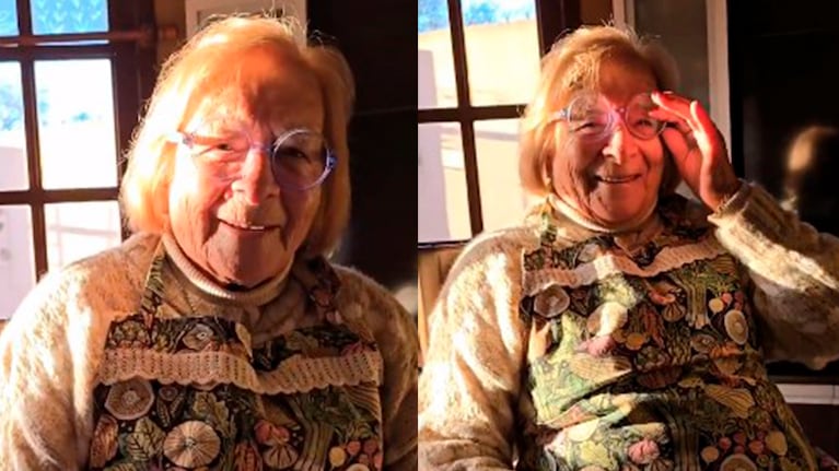 Yolanda tiene 104 años y sueña con conocer a Messi.