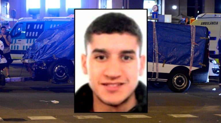 Younes Abouyaaqoub conducía la furgoneta que mató a 13 personas.