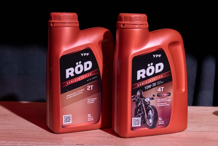 YPF lanzó RÖD, su nuevo lubricante de última generación para motos