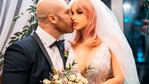 Yuri Tolochko y Margo se casaron y fueron protagonistas de una gran fiesta.