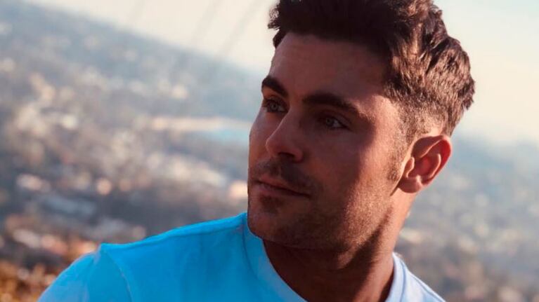 Zac Efron sorprendió con su imagen.