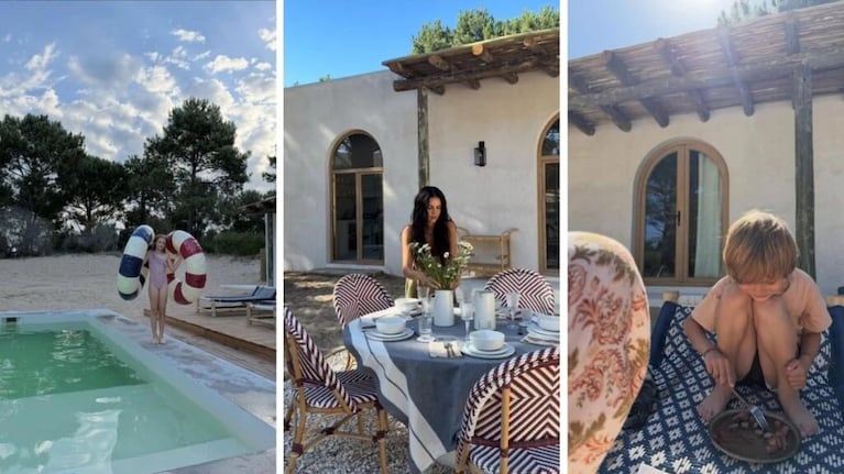 Zaira Nara mostró su patio campestre-colonial y sorprendió a todos: las fotos
