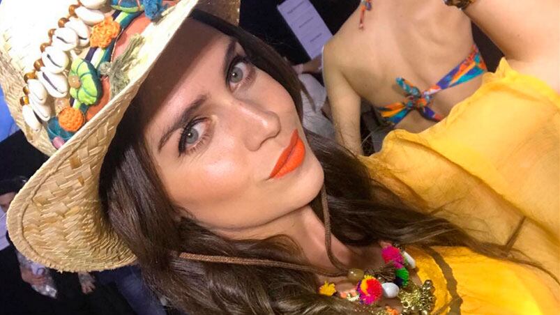 Zaira Nara provocó en las playas de Uruguay con su figura.