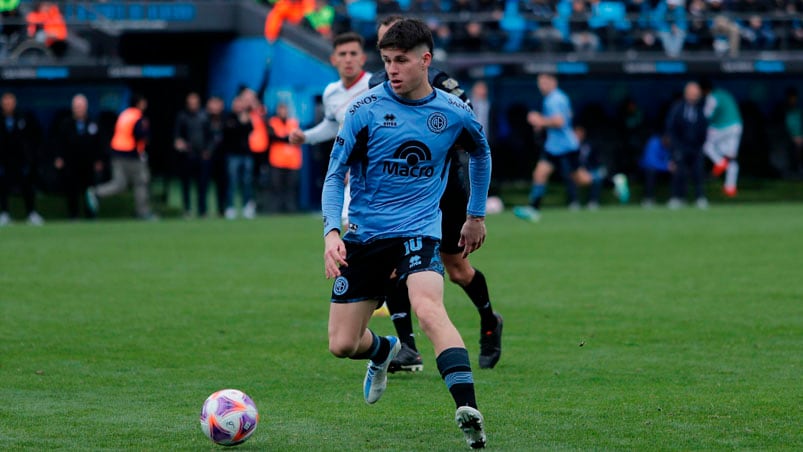 Zapelli jugó su último partido en Belgrano. Foto: Prensa Belgrano.