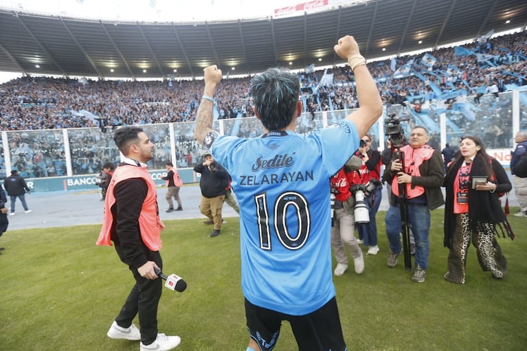 Zelarayán, el 10 del campeón. Foto: Lucio Casalla / El Doce.