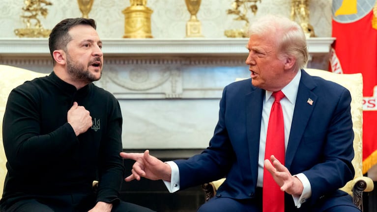 Zelenski y Trump en la Casa Blanca.