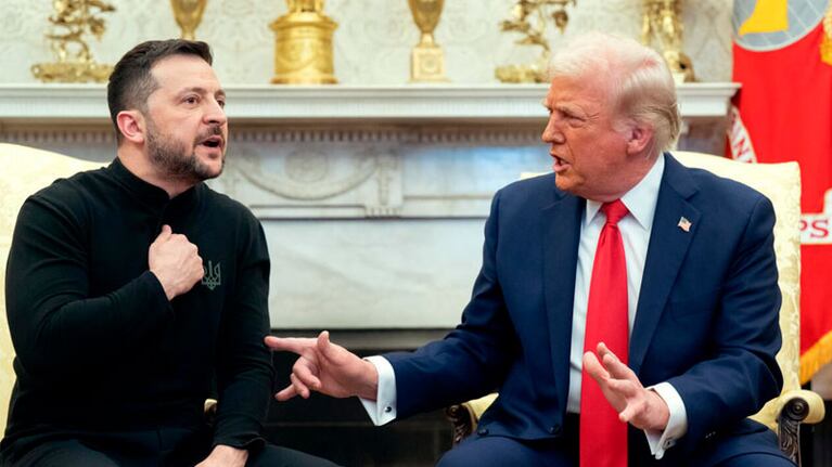 Zelenski y Trump en la Casa Blanca.