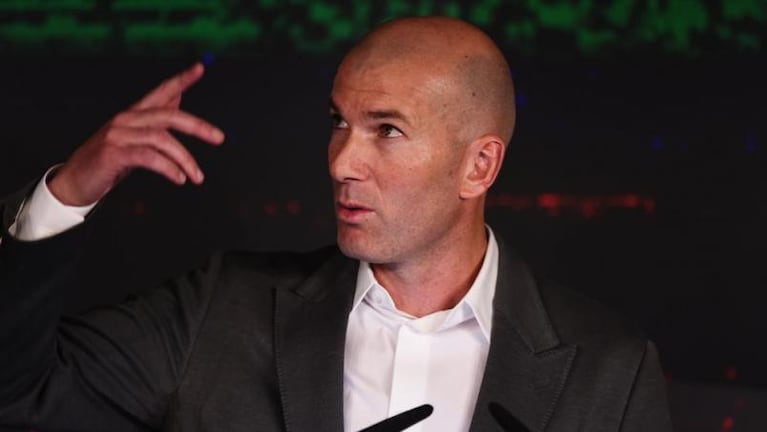 Zidane volvió al Real Madrid y la rompió con su look