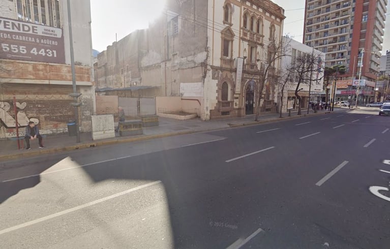 Zona donde se habría producido el derrumbe.
