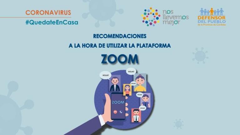 Zoom: consejos para cuidar la seguridad de nuestros datos